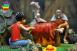 JacksDo Luffy & Rayleigh Rusukaina Island Scene